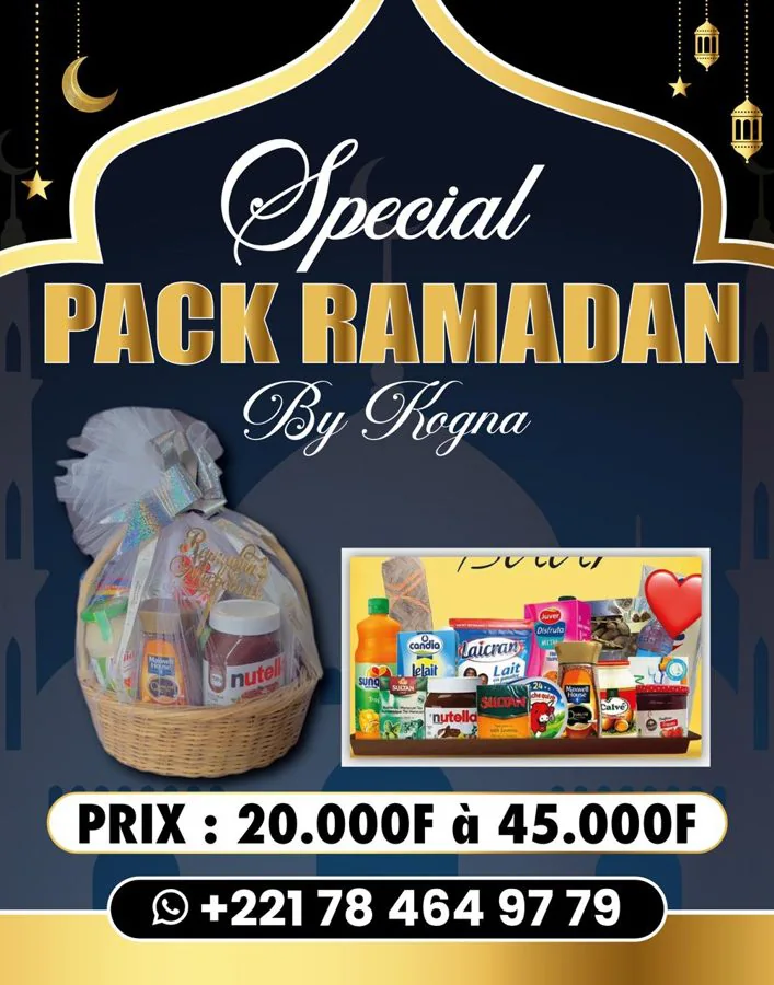 Affiche — offre spéciale Ramadan