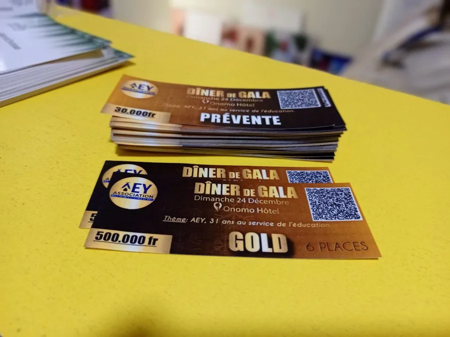 Billets de gala