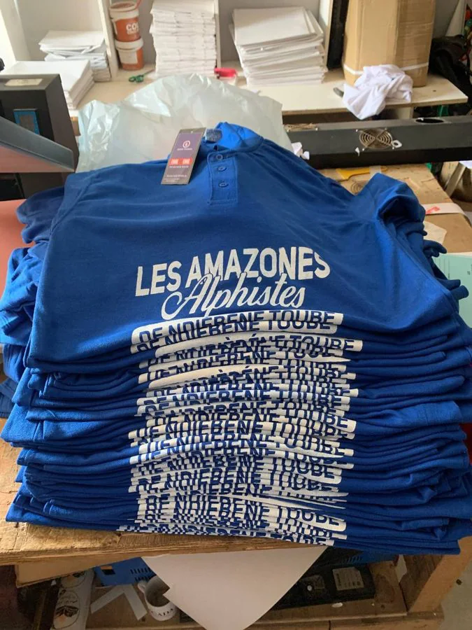 T-shirts en sérigraphie